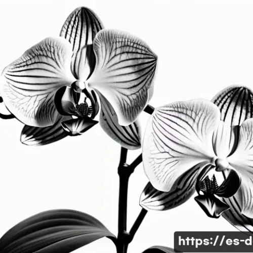 Home 32 디지털아트 선화 스타일별 비교 - **Prompt:** A stunning, highly detailed botanical illustration of a delicate orchid, rendered entire...