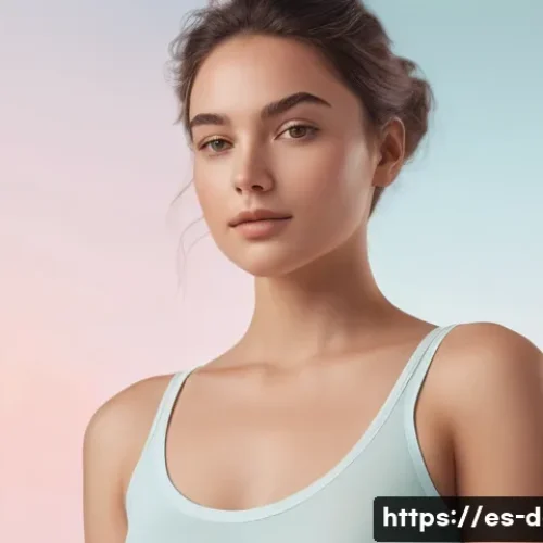 디지털아트 채색 스타일별 분석 - A serene digital portrait of a young woman using diffuse coloring techniques, featuring soft, seamle...